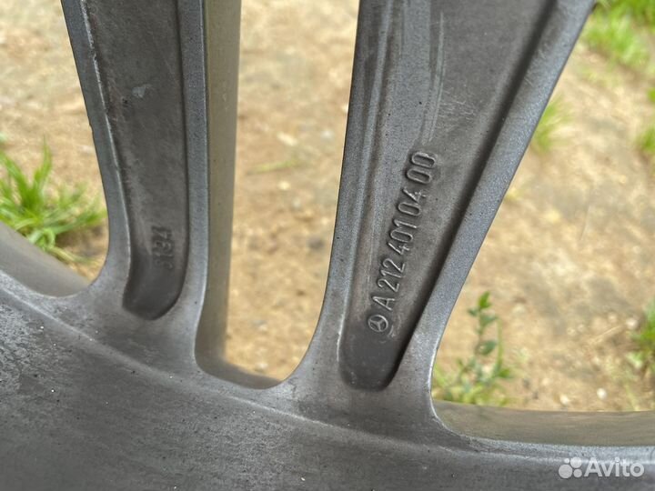 Колеса на mercedes r18 разноширокие