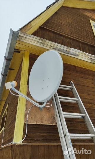 Триколор тв полный комплект антенна/ресивер