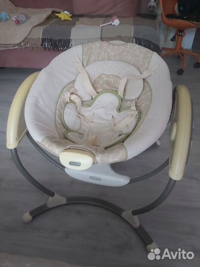 Детские электронные качели graco
