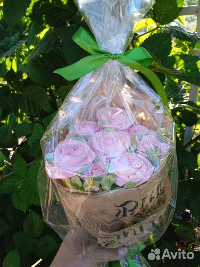 Зефирные букеты и наборы из зефира