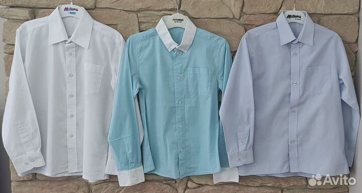 Рубашка для мальчика р. 134