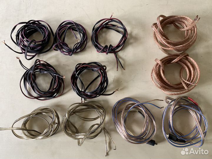 Акустический провод 5 видов и межблочный