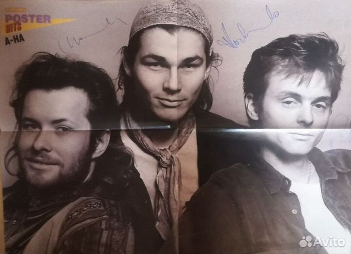 Фирменные ретро плакаты с музыкальными группами