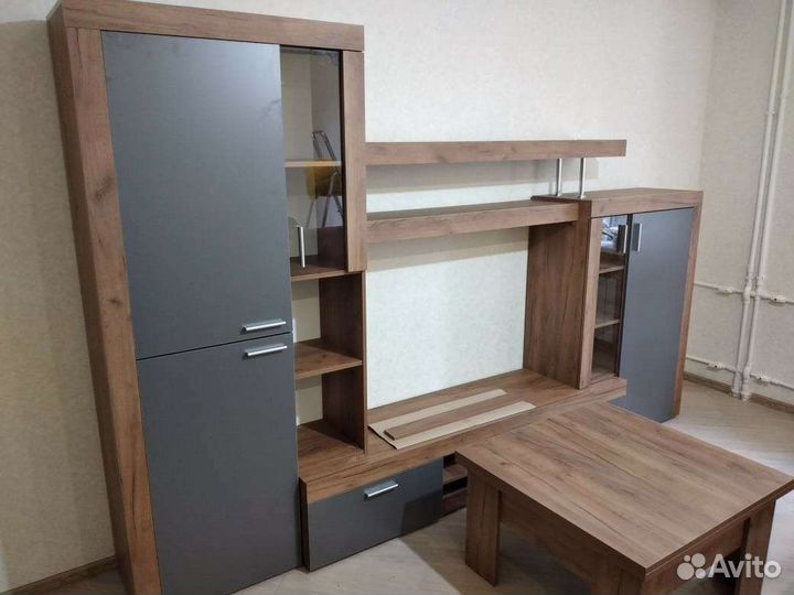 Стенка Монтана серый Графит