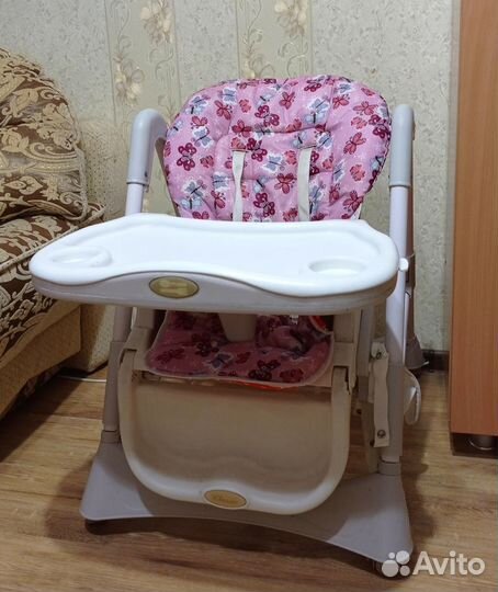 Стульчик для кормления happy baby