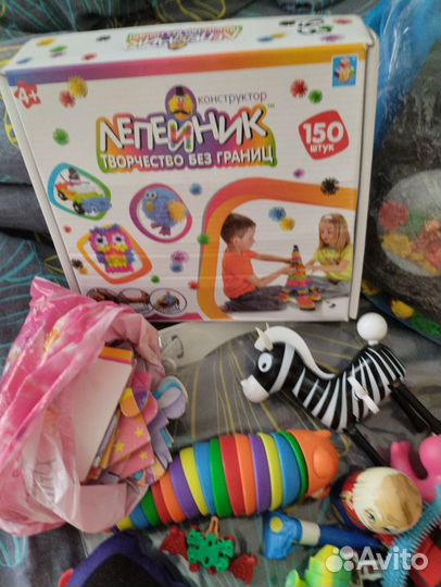 Развивающие игры,игрушки пакетом
