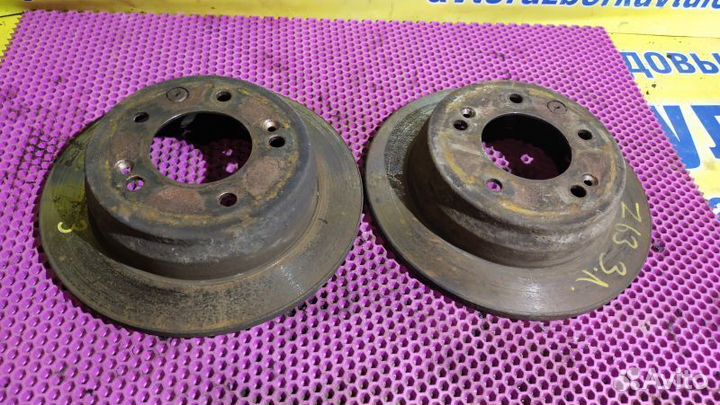 Диски тормозные задние Kia Ceed 1