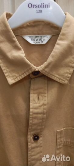 Джинсовая рубашка