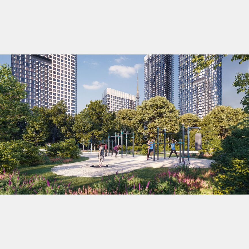 2-к. квартира, 62 м², 25/55 эт.