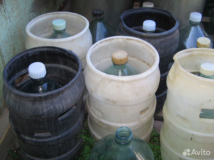 Бутыли 20 л, под вино или другие напитки