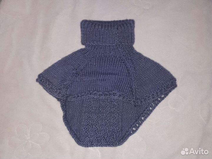 Манишка детская натуральная шерсть