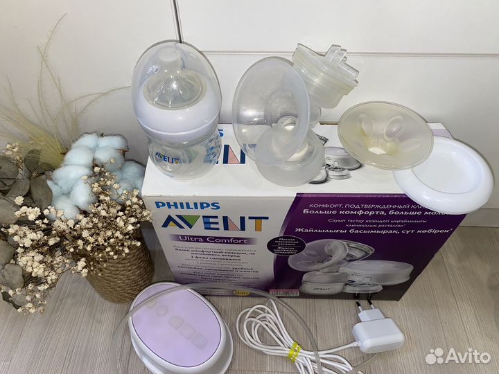 Молокоотсос Avent электрический + ручной
