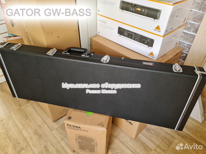 Gator GW-Bass кейс для бас гитары Новый