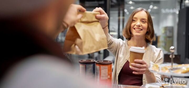 Кассир-раздатчик 3/3 кафе-пиццерия Волгоградская