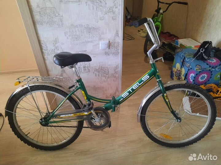 Велосипед stels складной