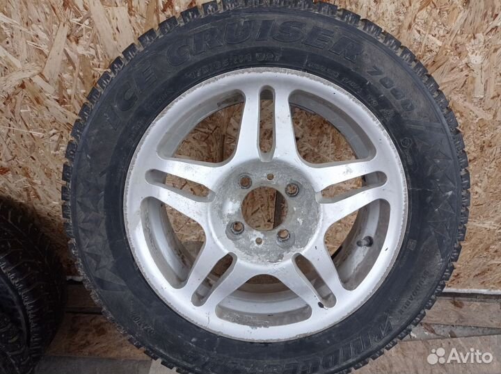 Кованые диски всмпо r14 4х98 с резиной