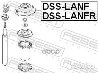 Опора переднего амортизатора левая dsslanf Febest