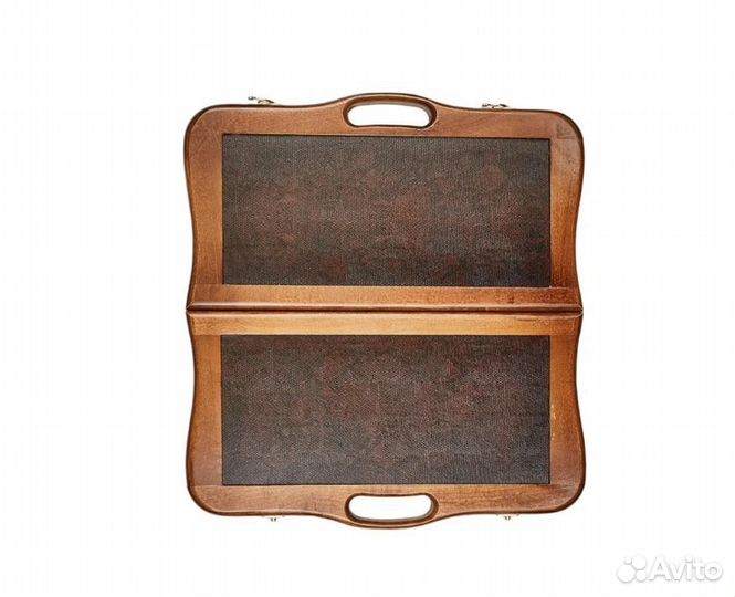 Нарды кожаные 50x50см дипломат (с ручкой)