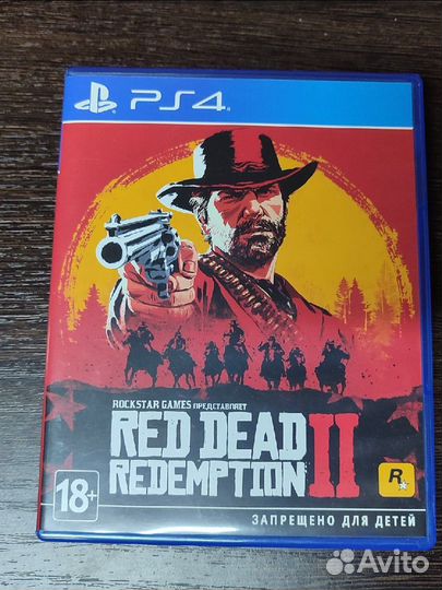 Red Dead redemption 2 ps4 диск