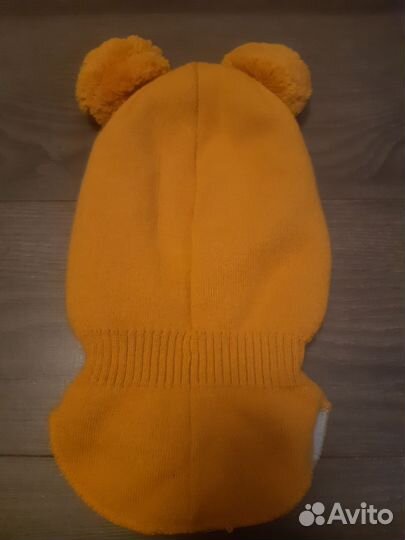 Шапка шлем детская зима