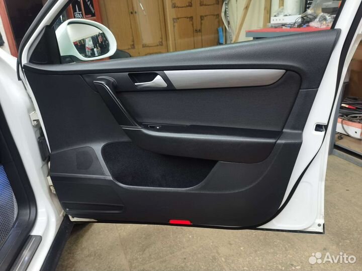 Обшивки дверей passat b7 комплект