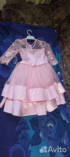 Нарядное платье для девочки 110 116