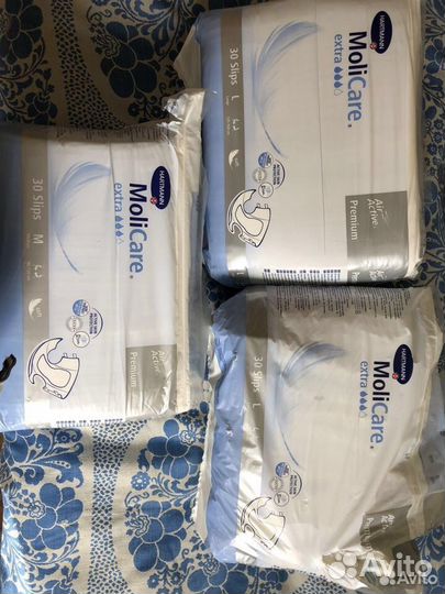 Бронь - 12.11 Памперсы для взрослых Seni Moli care