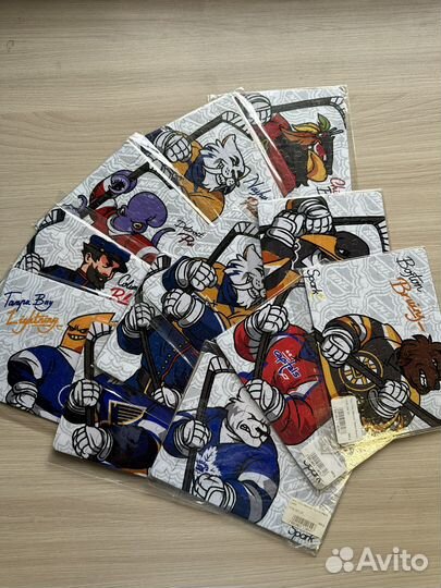 Магнитный пазл новый сувенирный хоккейный