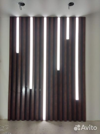 Декоративные рейки для стен