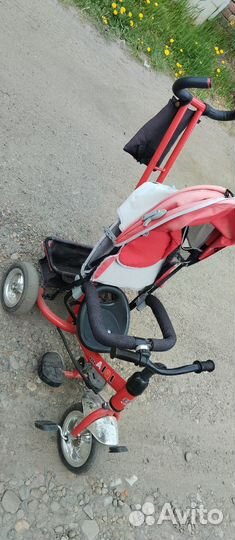 Велосипед детский коляска