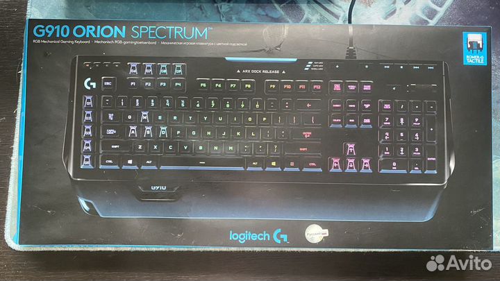 Игровая клавиатура Logitech g910 Orion Spectrum