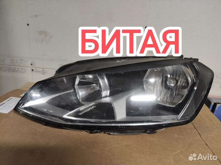 Фара левая Volkswagen Golf 7