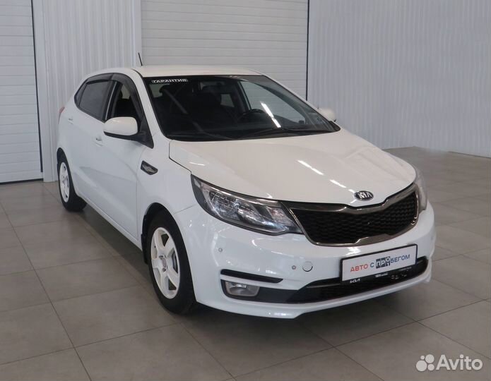 Kia Rio 1.6 МТ, 2016, 128 605 км
