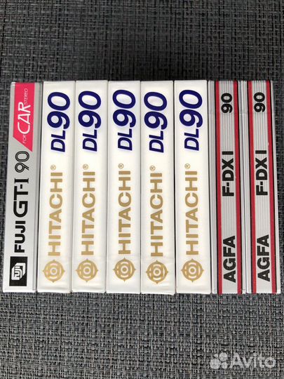 Аудиокассеты запечатанные