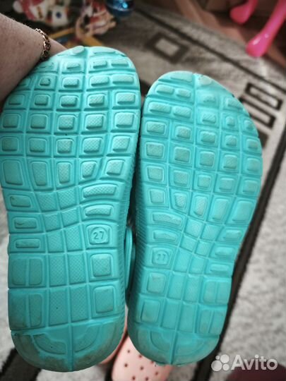 Тапочки детские резиновые