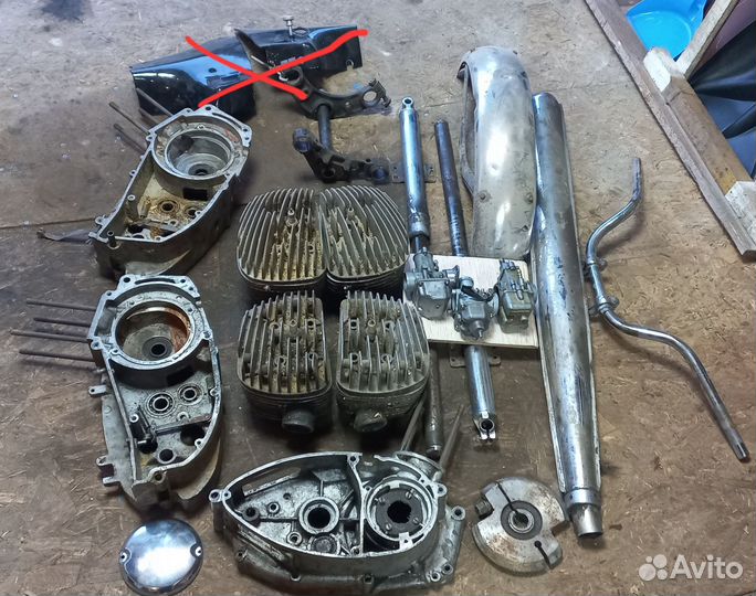 Запчасти мотоцикл иж