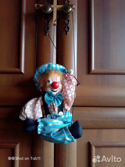 Кукла Клоун Марионетка