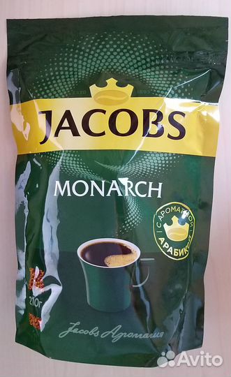 Кофе растворимый Jacobs Monarch 210 г