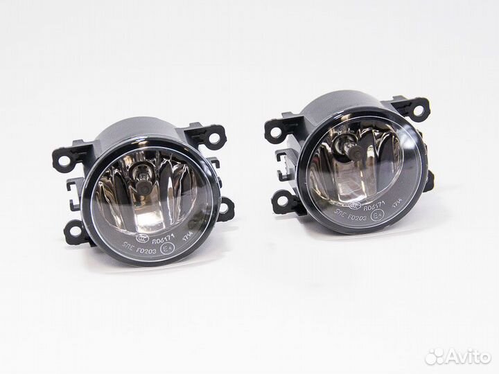 Противотуманные фары (комплект) Citroen C4 B7