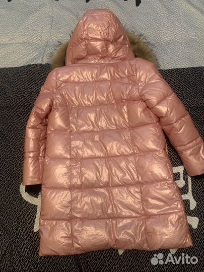 Пуховик для девочки 128