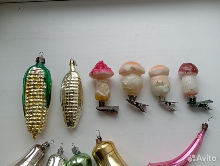 Ёлочные игрушки СССР