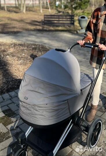 Коляска Cybex Priam 3 Soho Grey (2 в 1)