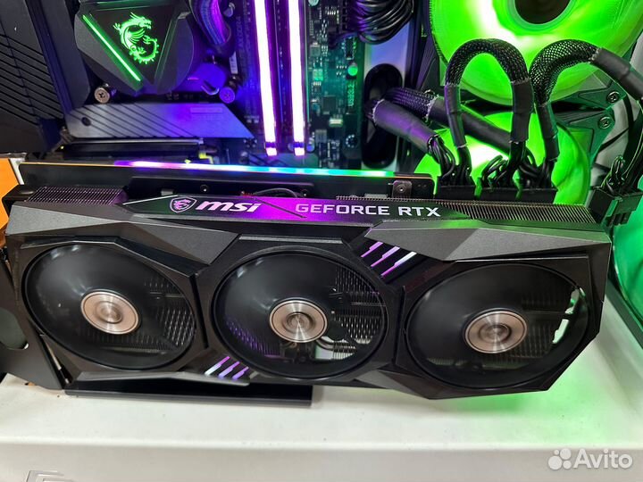 Видеокарта MSI GeForce RTX 3080 gaming X trio