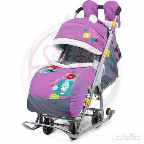 Коляска санки