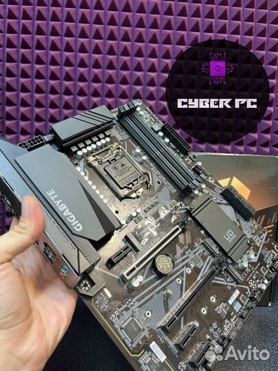 Материнская плата lga 1200 z490/гарантия