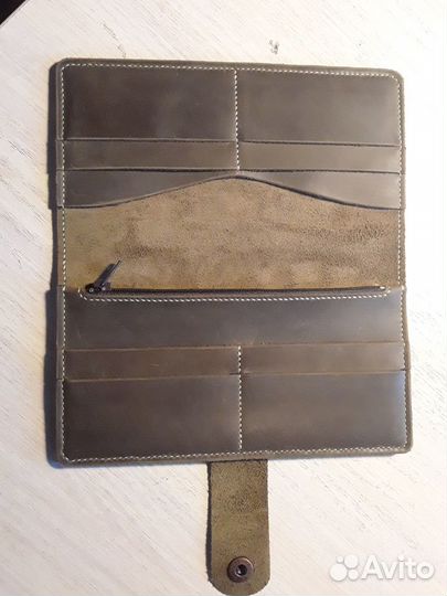 Кошелек мужской ручной работы