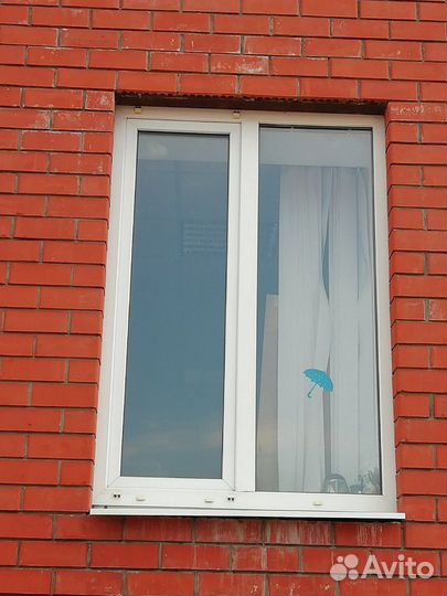 Окно пвх 1300х1400 в 2стекла