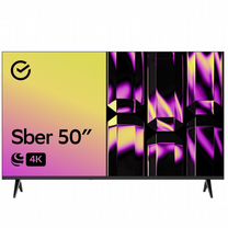 Телевизор 50 дюймов Sber SDX-50U4126, новый