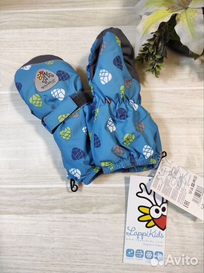 Варежки зимние краги новые финские lappi Kids