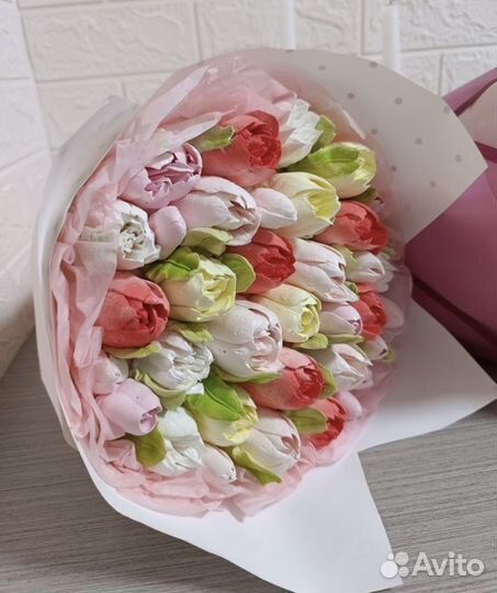 Зефирный букет птичье молоко зефир